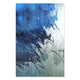 Bild Wood Blue Art Abstrakt