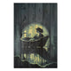 Obraz Wood Bath Dark Academia