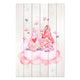 Obraz Wood Pink Gnome Couple-50x70 cm