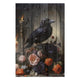Obraz Wood Crow Dark Academia-30x40 cm