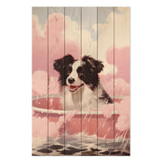 Bild Wood Dog Bath-60x90 cm
