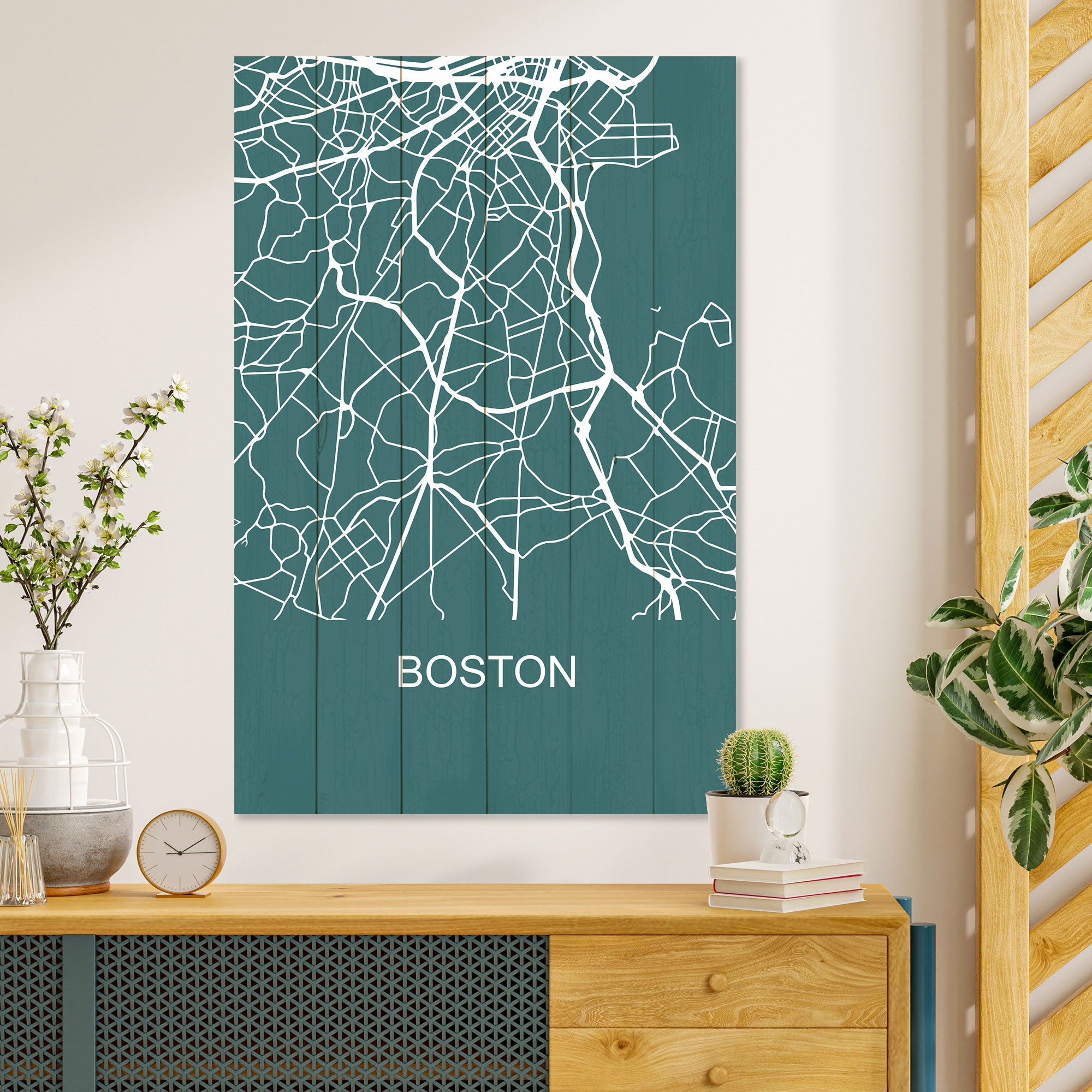 Obraz Wood Boston