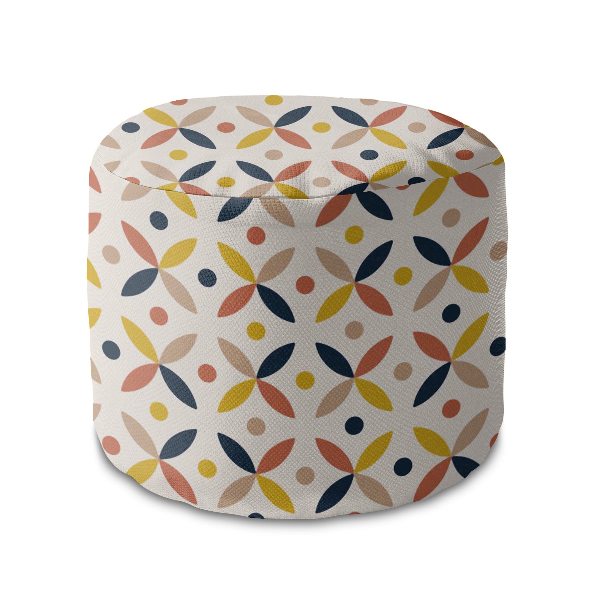 Puf okrągły podnóżek Scandinavian Design