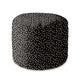 Round Pouf Footrest Abstract Design-Panama