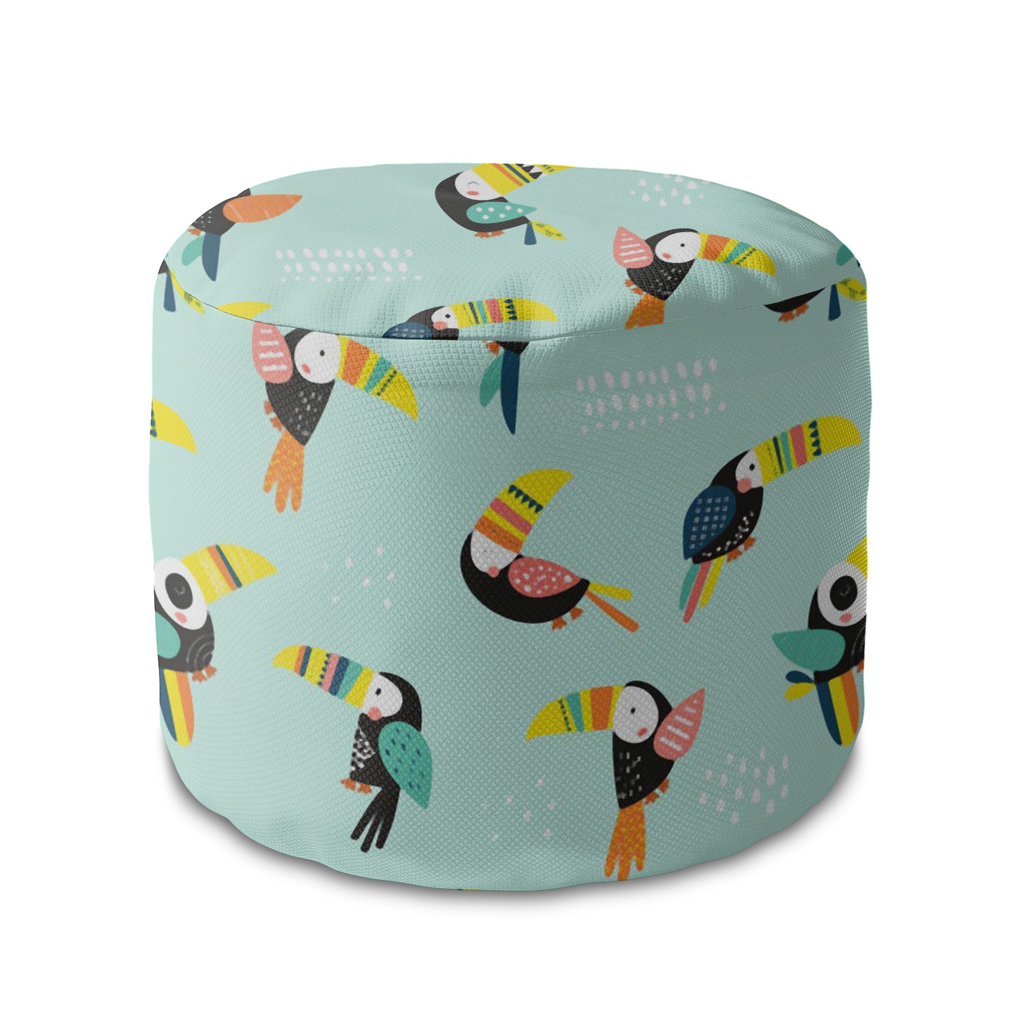 Puf okrągły podnóżek Toucans-Panama