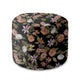 Puf okrągły podnóżek Dark Jungle Pattern-Panama