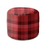 Christmas Red Checquered-Panama