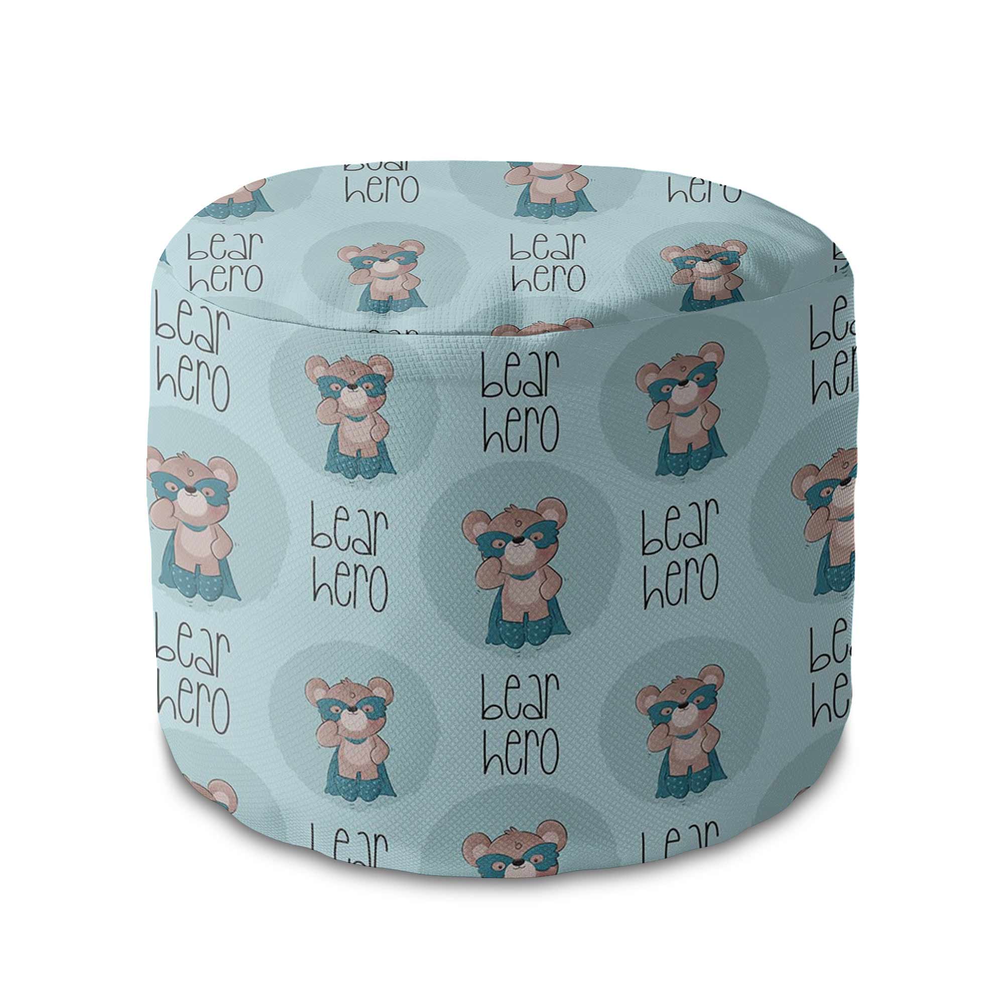 Puf okrągły podnóżek Bear Hero