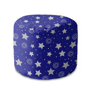 Puf okrągły podnóżek Night Sky Pattern-Oxford