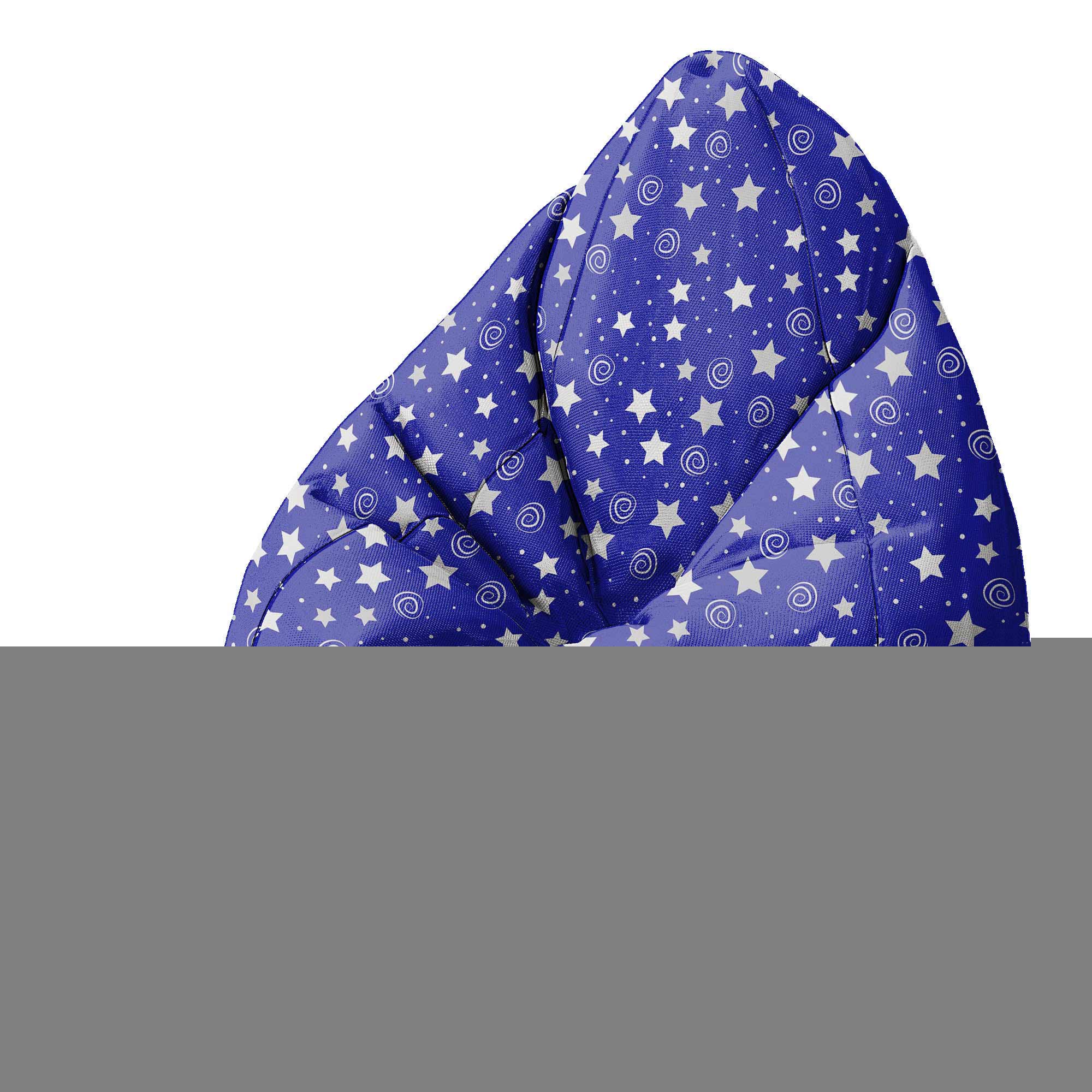 Puf okrągły podnóżek Night Sky Pattern
