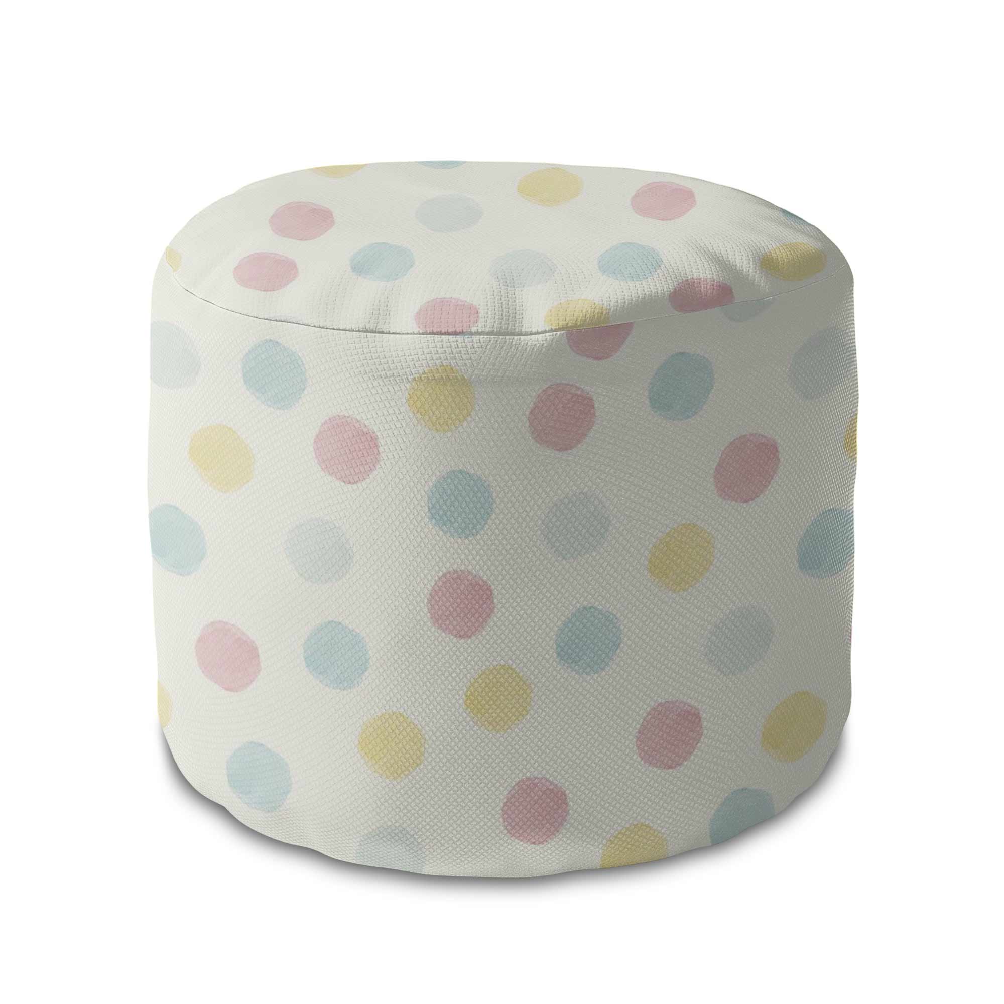 Puf okrągły podnóżek Pastel Spots