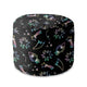 Puf okrągły podnóżek Neon Galaxy-Velvet