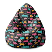 Puf Pearshape Náhodné tvary-S-Velvet