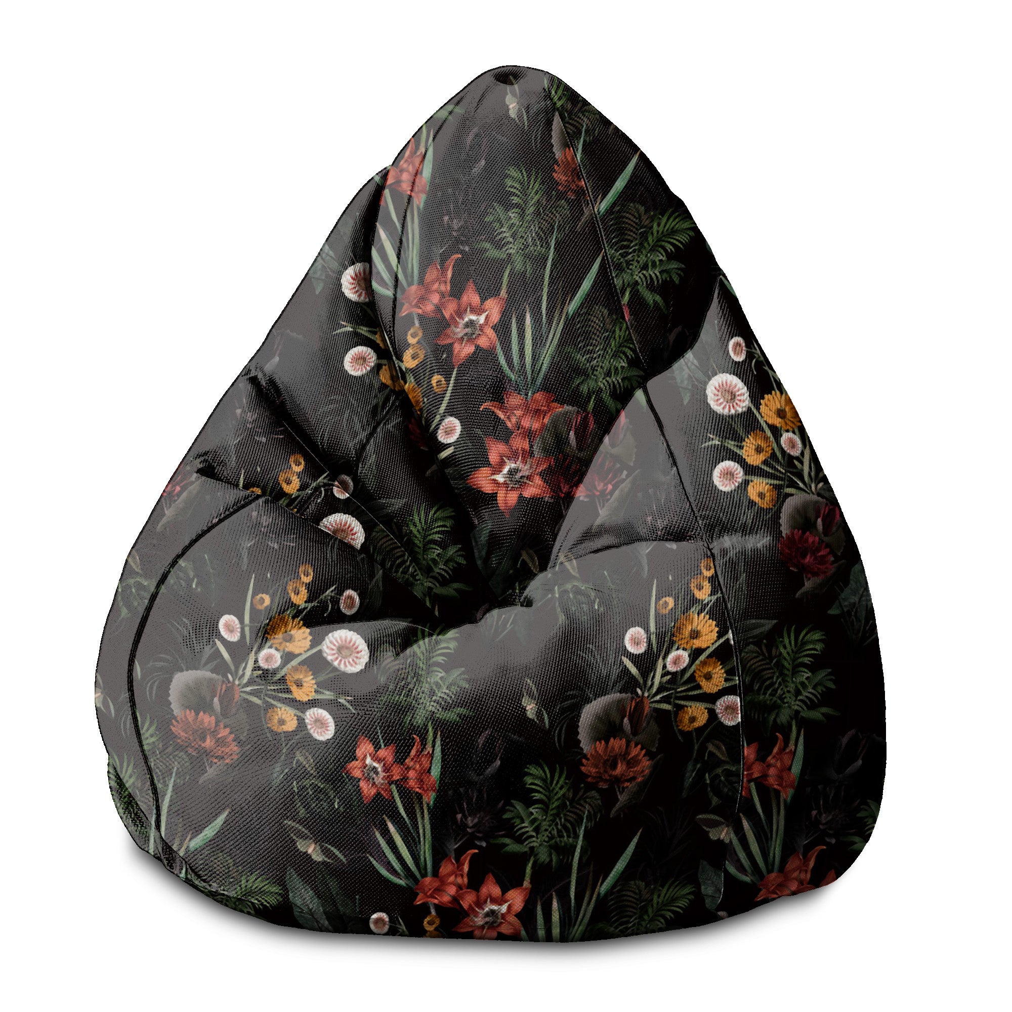 Pearshape Reborn Jungle Pouf-M-Oxford