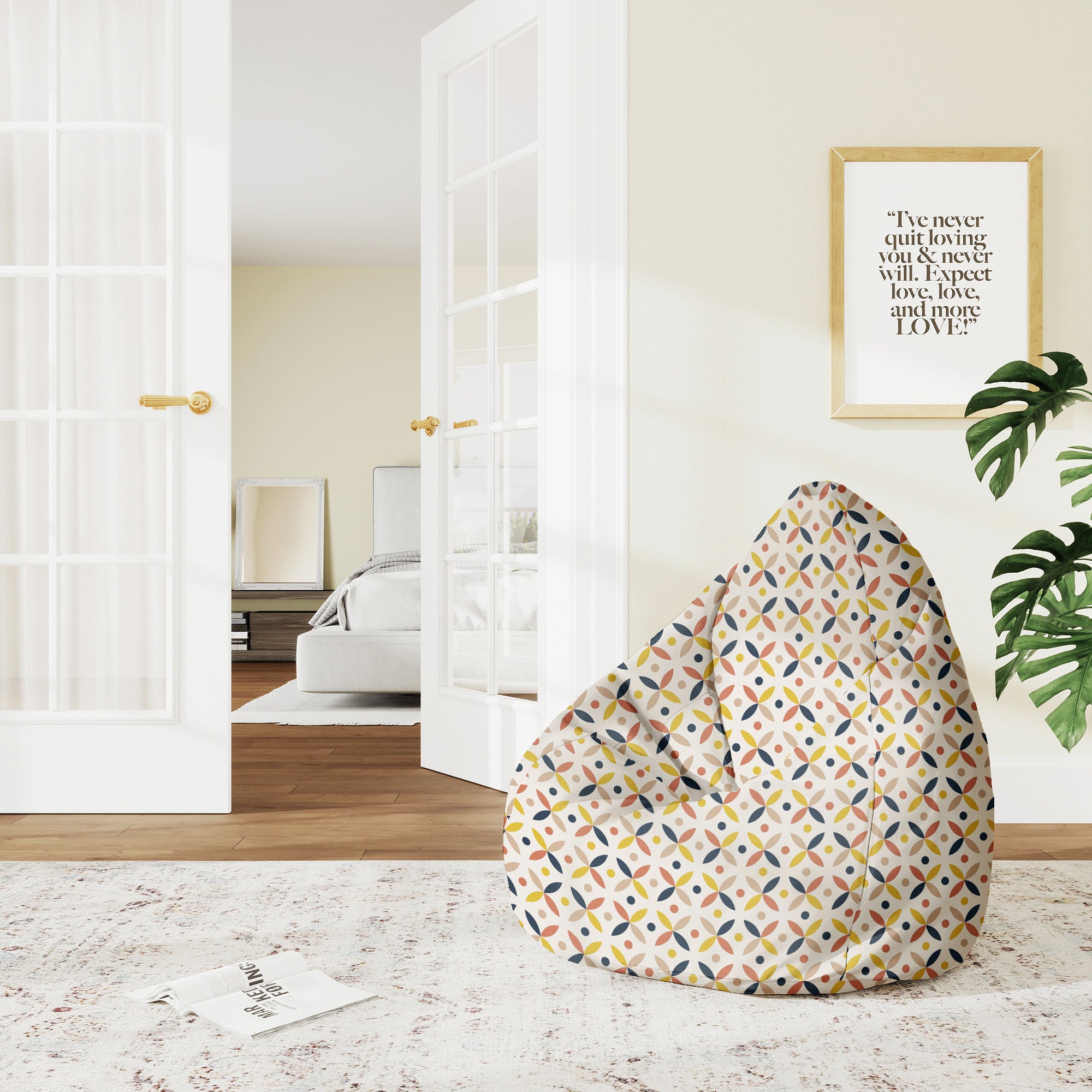 Puf Pearshape Skandinávský design-M-Velvet
