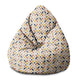 Puf Birnenform Skandinavisches Design-S-Samt