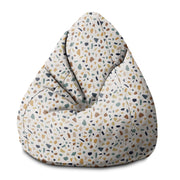 Pearshape Pouf Vintage Terrazzo-S-Velvet