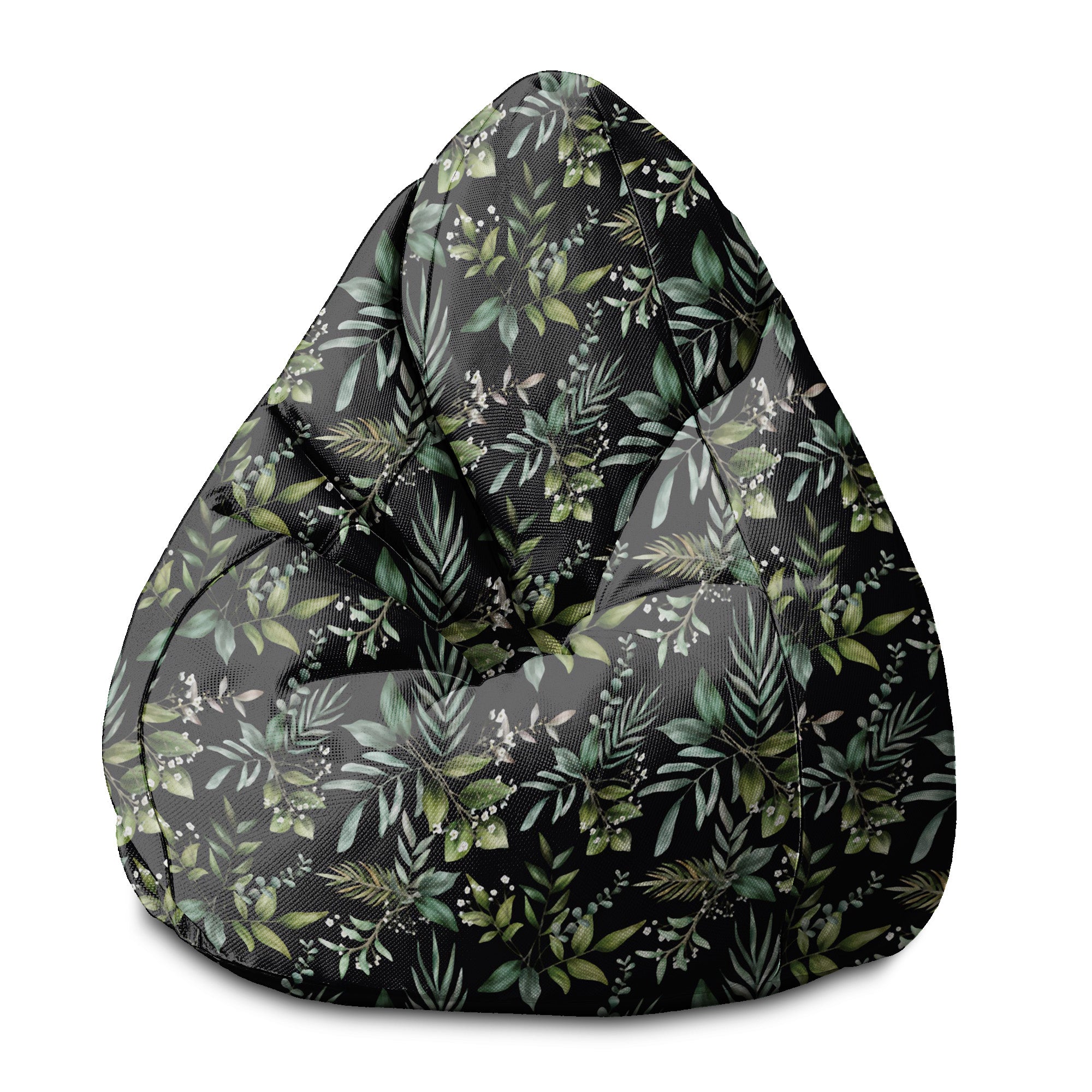 Puf Pearshape  Watercolor Elegant Floral-S-Velvet