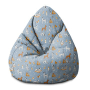 Puf Pearshape Cartoon Dogs-S-Velvet