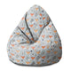 Puf Pearshape Foxes Pastel-S-Velvet