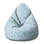 Pearshape Pouf Llama Blue