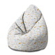 Sitzsack Birnenform Unterwegs-M-Samt