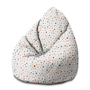 Pearshape Pouf Pastel Dots-M-Oxford