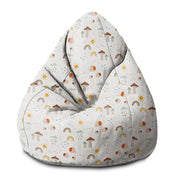 Pearshape Pouf Autumn Mushroom-S-Oxford