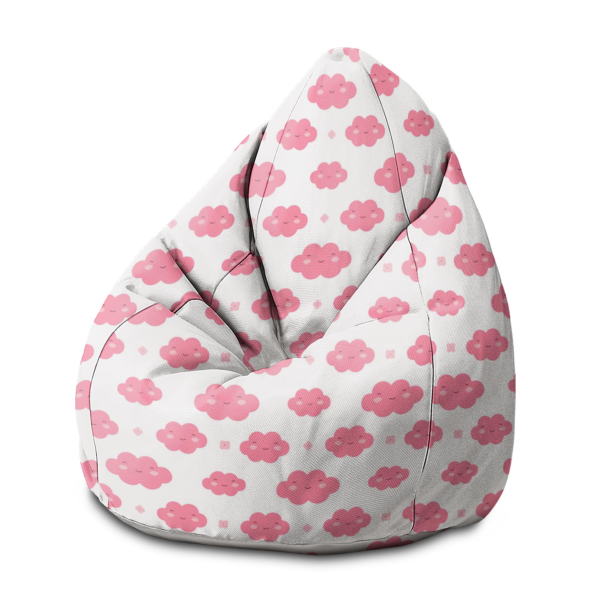 Puf Pearshape Cloudy Sunny-M-Velvet