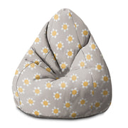 Puf Pearshape Daisies-M-Velvet