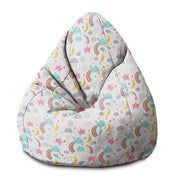 Puf Pearshape Happy Sky-S-Oxford