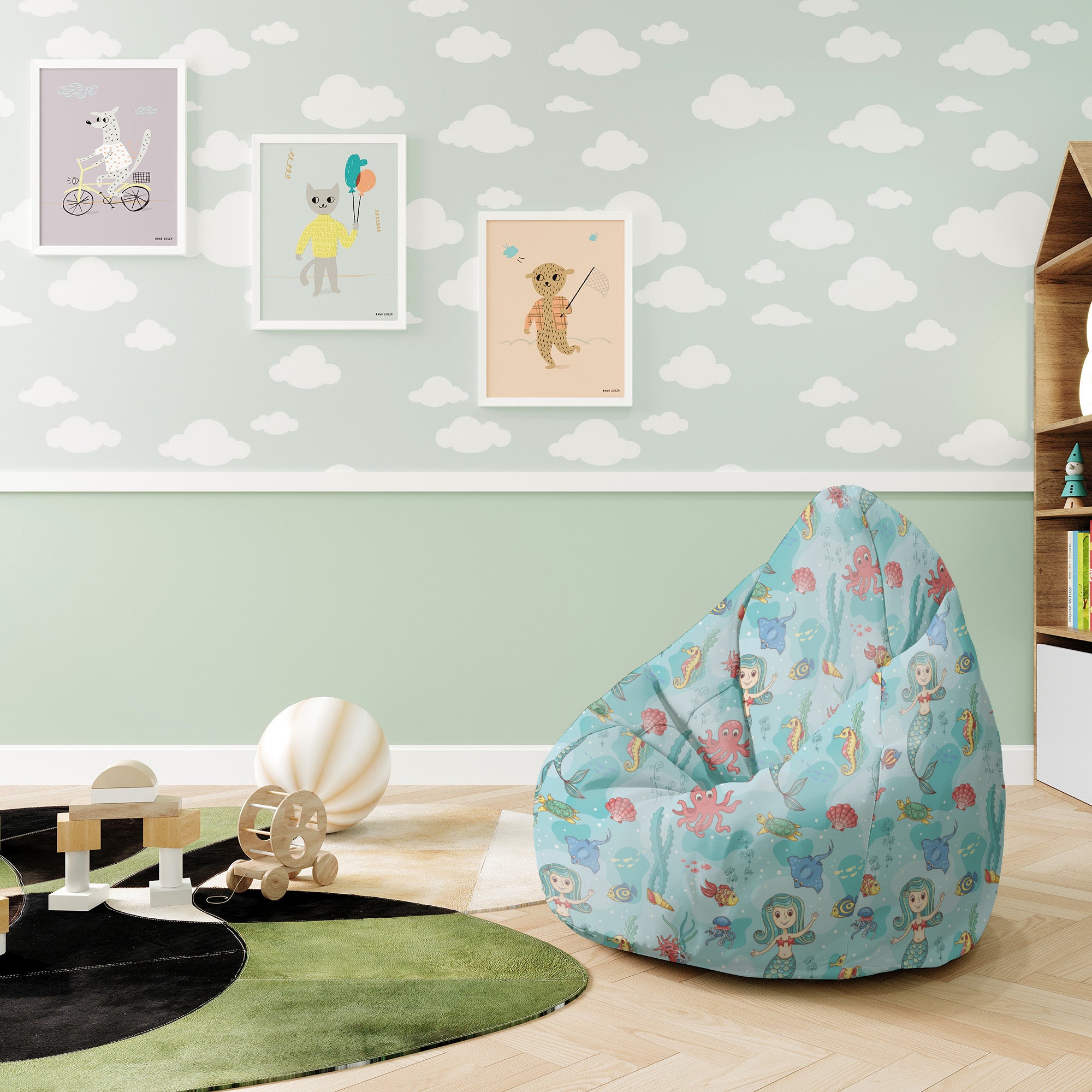 Pearshape Puff Syrenka-S-Oxford