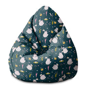 Puf Pearshape Swan Lake-S-Velvet