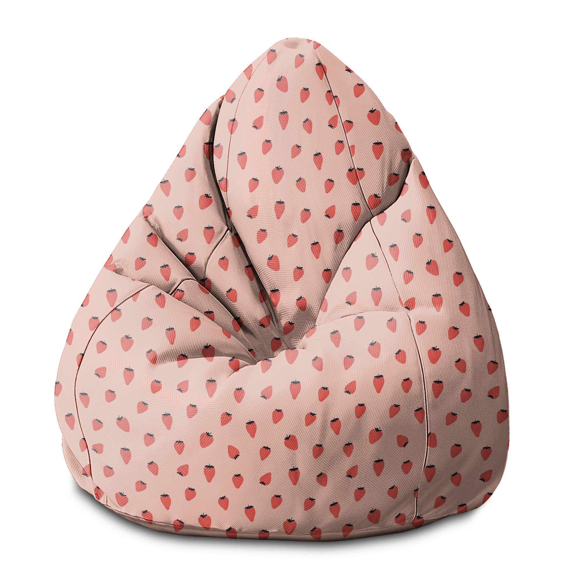 Pearshape Beanbag Strawberry