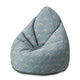 Puf Pearshape Rainbow and Hearts-M-Oxford