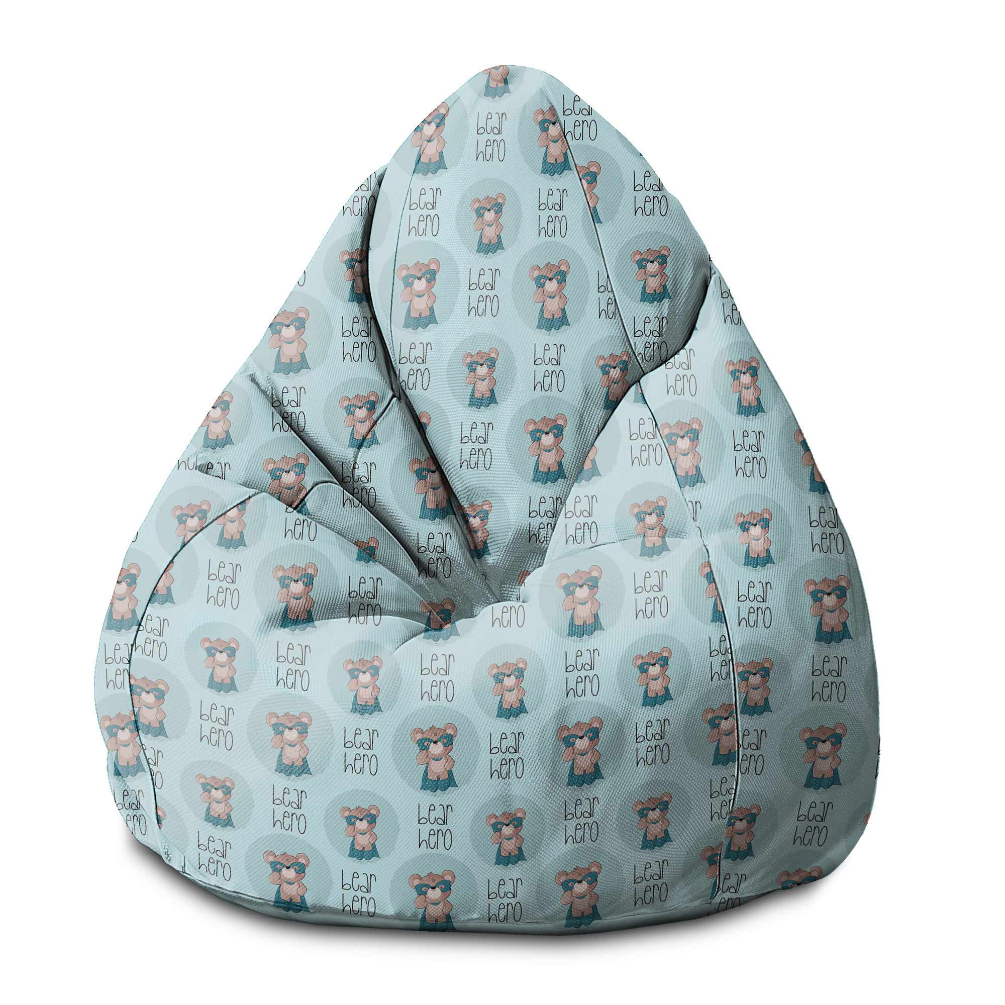 Puf Pearshape Bear Hero-S-Velvet