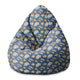 Puf Pearshape Blue Planes-S-Oxford