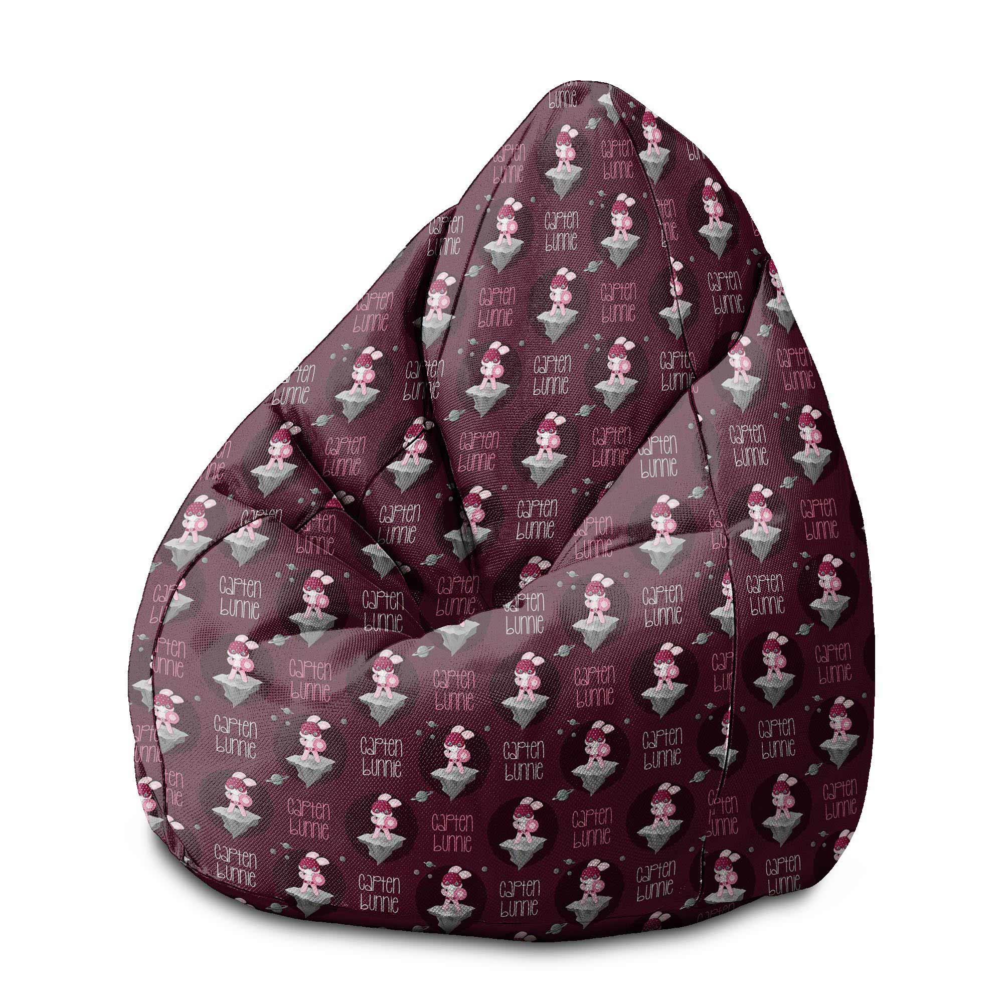 Puf Pearshape Capten Bunny-M-Velvet