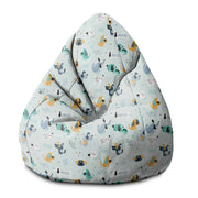 Puf Pearshape Cartoon Barevní psi-S-Oxford