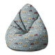 Puf Pearshape Colorful Cars-S-Oxford