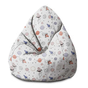 Pear-shaped Pouf Cartoon Galaxy-S-Velvet