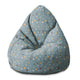 Pear-shaped Pouf Colorful Dots-S-Velvet
