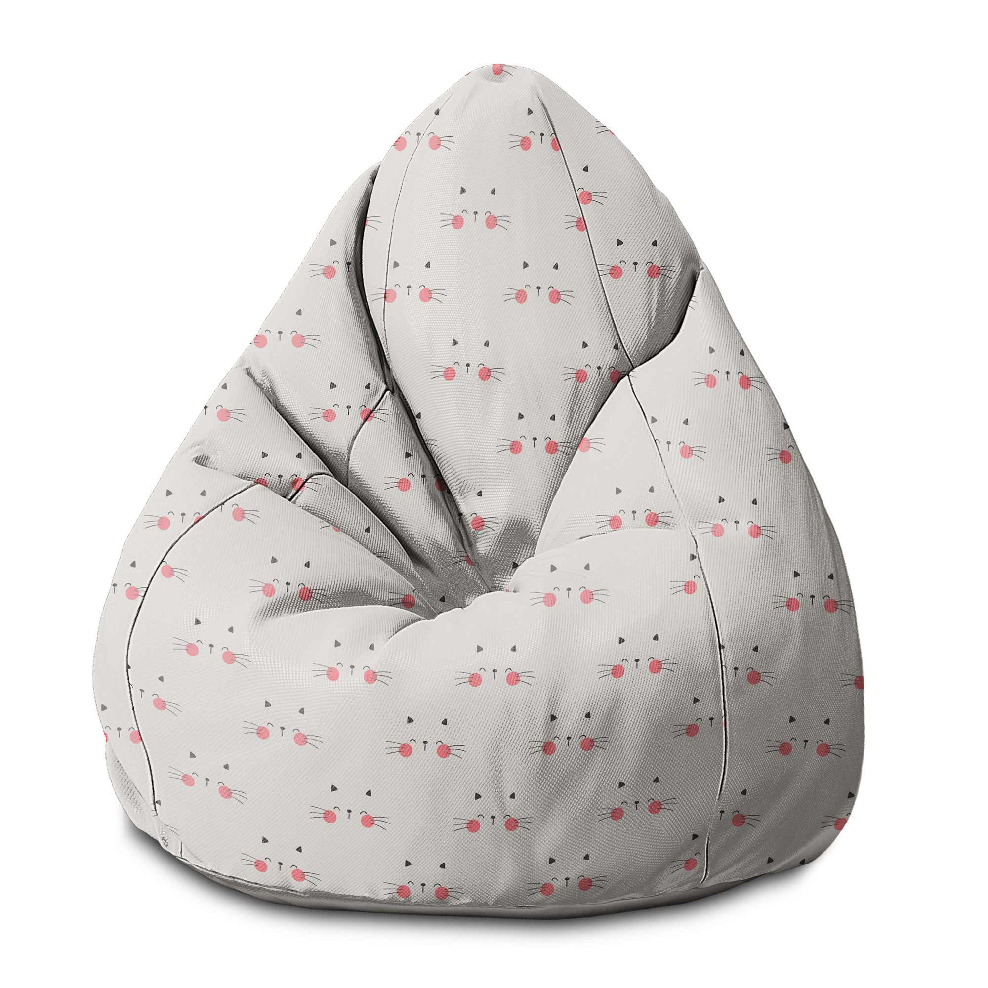 Puf Pearshape Cute Cat