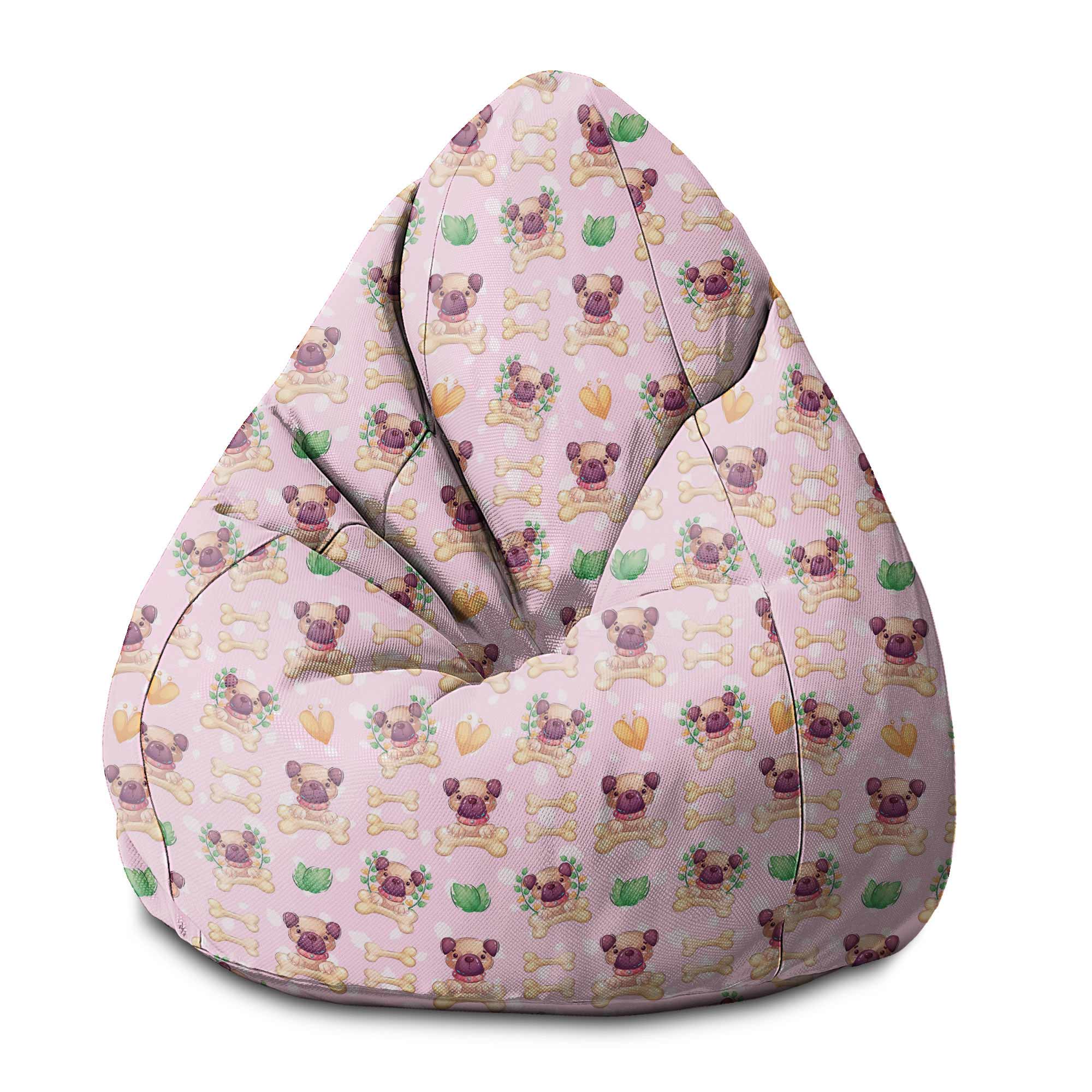 Puf Pearshape Happy Small Dogs-S-Velvet