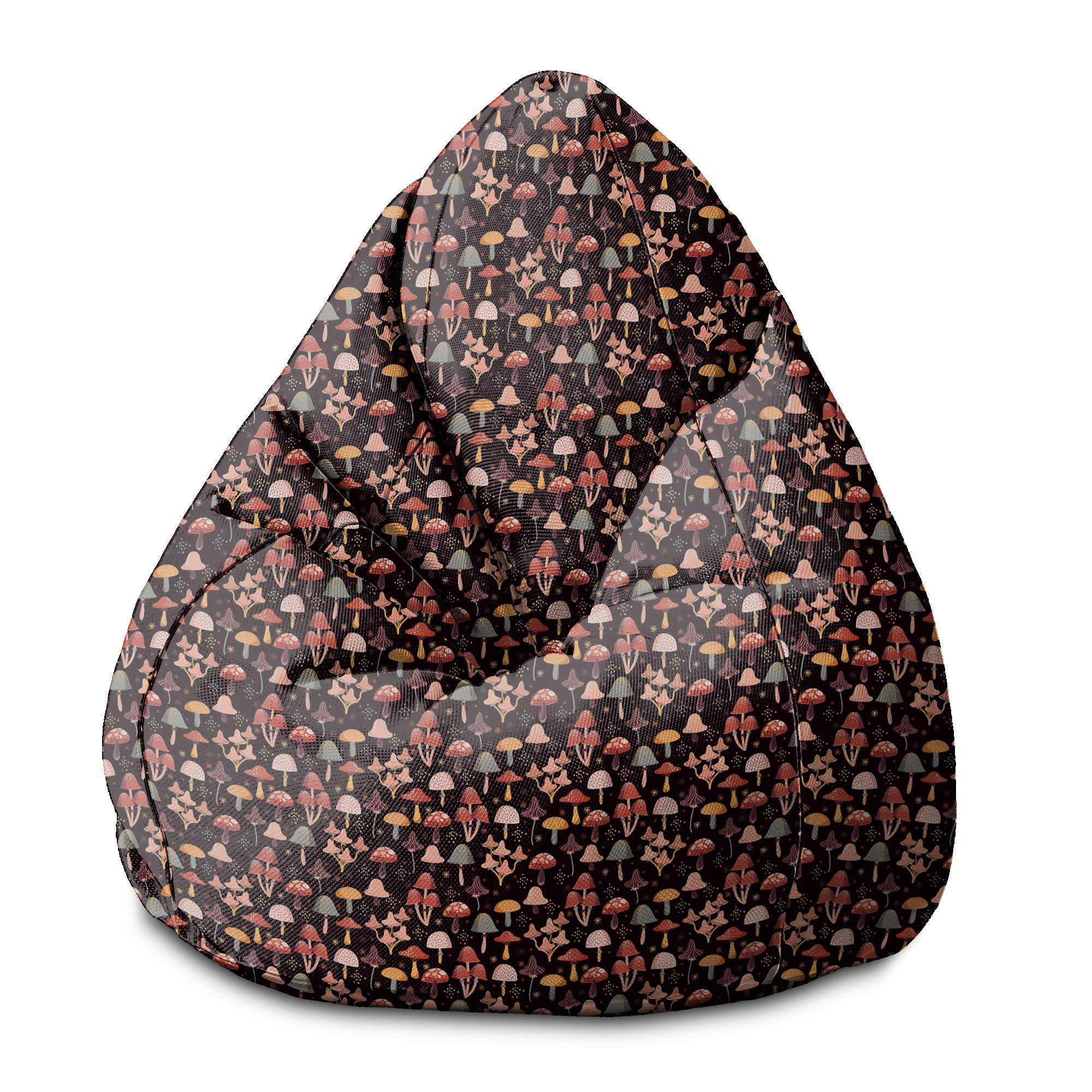 Puf Pearshape More Mushroom-S-Velvet