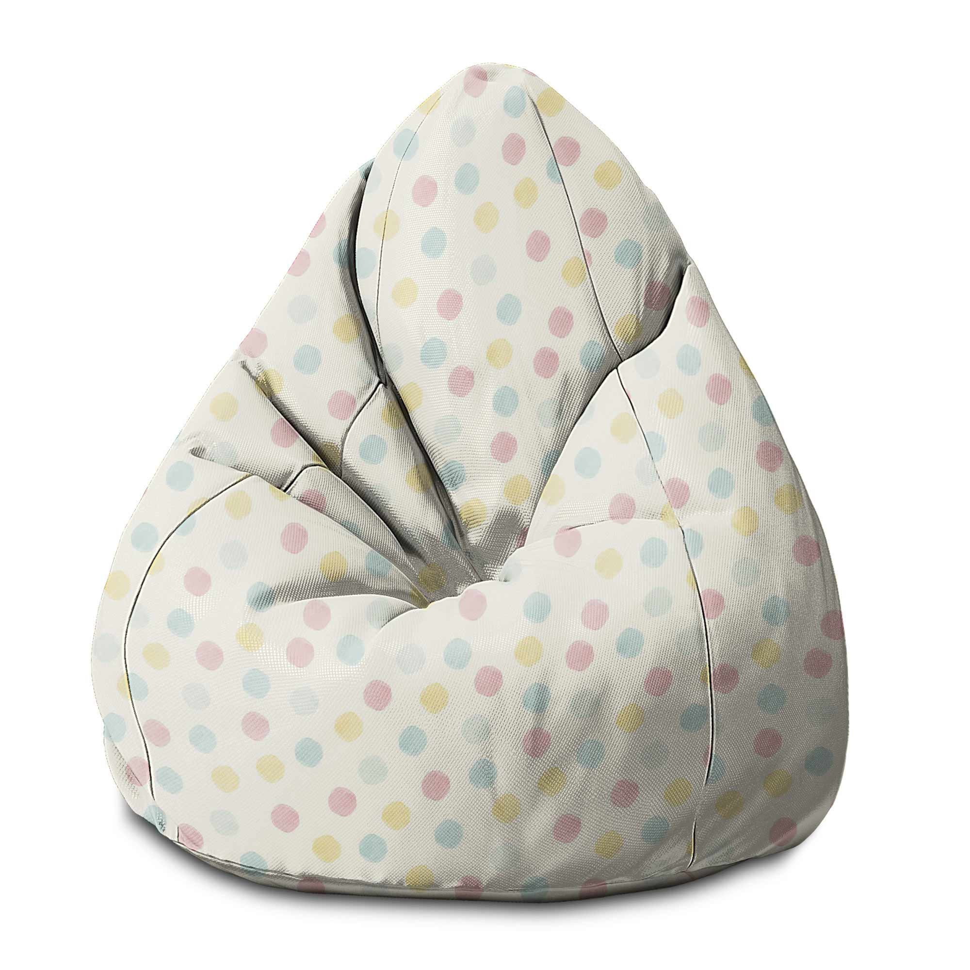 Puf Pearshape Pastel Spots-S-Velvet