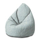 Puf Pearshape Blue Monday Morning-M-Velvet