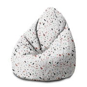 Puf Pearshape Brown Terrazzo-M-Oxford