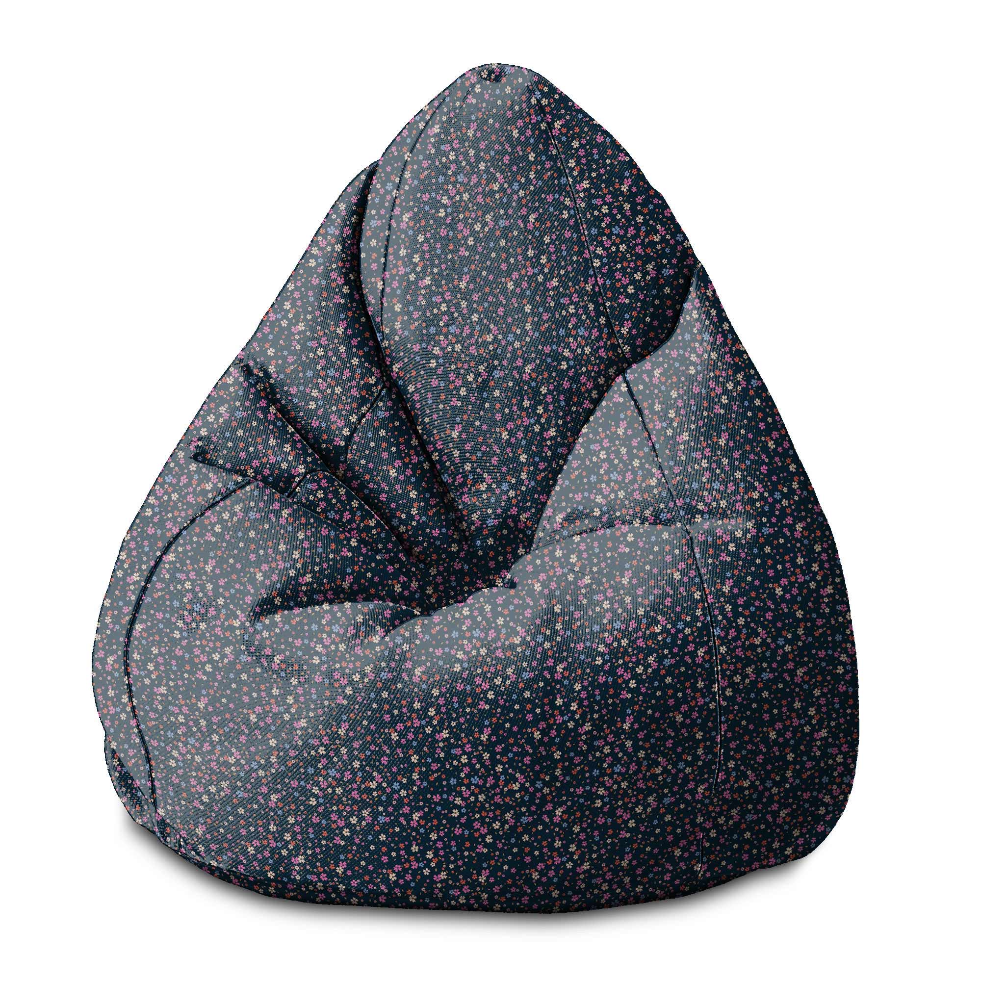 Pearshape Pouf Ditsy Floral