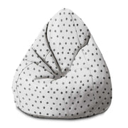 Puf Pearshape Drawn Circles-S-Oxford